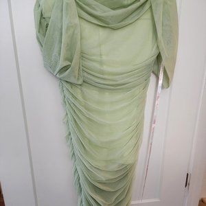 Off the shoulder dress